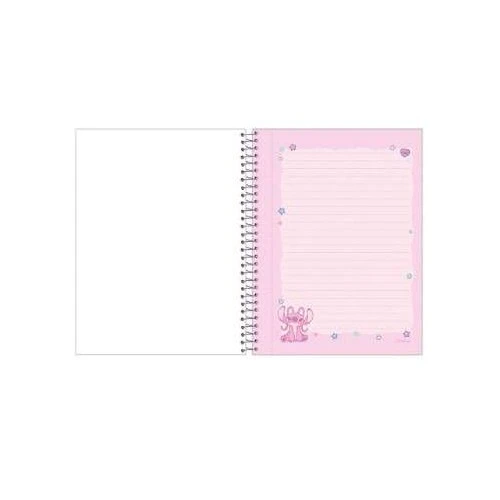 Caderno Colleg Papel Carta Stitch 80 Folhas - Foroni