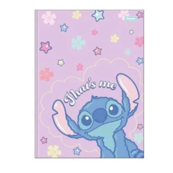 Caderno College Brochura Stitch 80 Folhas Pequeno - Foroni