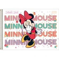 Caderno Desenho 80 Folhas Minnie - Tilibra