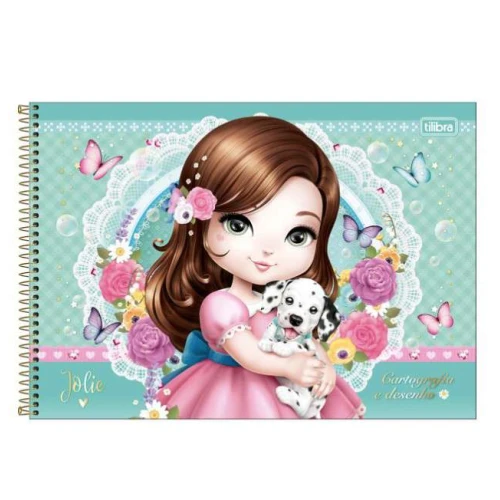 Caderno Desenho Jolie - Tilibra Caderno Desenho Jolie - Tilibra