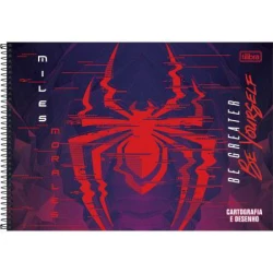 Caderno Desenho Spider Man Game - Tilibra