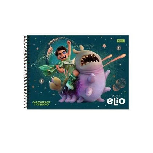 Caderno Desenho cd elio 80 Folhas - foroni