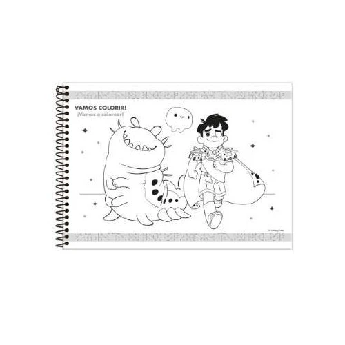 Caderno Desenho cd elio 80 Folhas - foroni