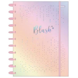 Caderno DiscoBook Blush 1 matéria 80 Folhas  Foroni