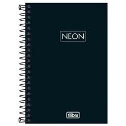 Caderno Espiral 1/4 Neon Sortido - Tilibra
