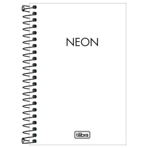 Caderno Espiral 1/4 Neon Sortido - Tilibra Caderno Espiral 1/4 Neon Sortido - Tilibra
