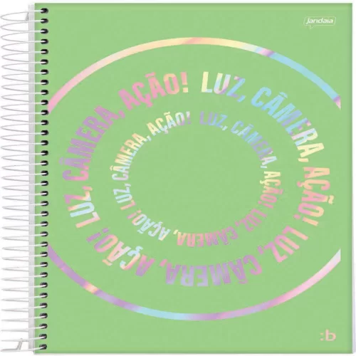 Caderno Espiral 11 Bright 80 Folhas - Jandaia