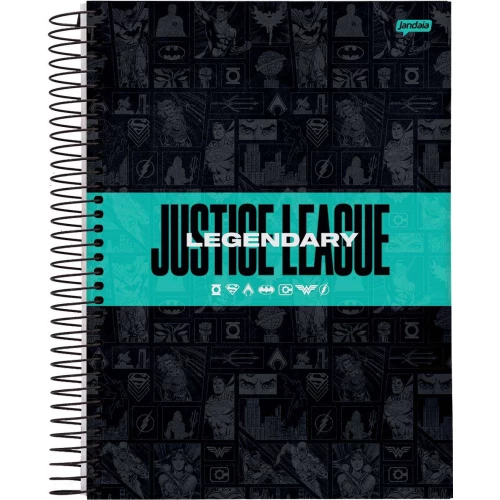 Caderno Espiral 11 Justice League 80 Folhas - Jandaia