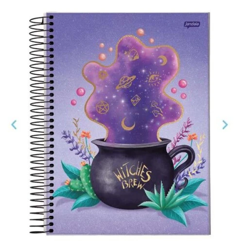 Caderno Espiral 11 Spook Love 80 Folhas - Jandaia