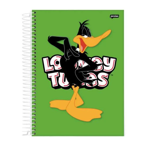 Caderno Espiral 11 Looney Tunes 80 Folhas - Jandaia