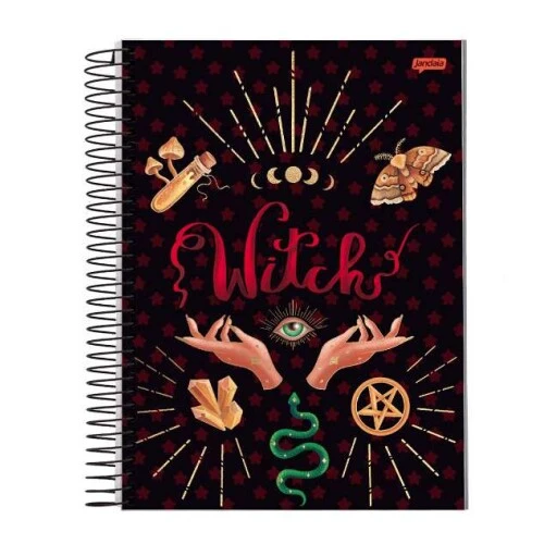 Caderno Espiral 11 Spook Love 80 Folhas - Jandaia