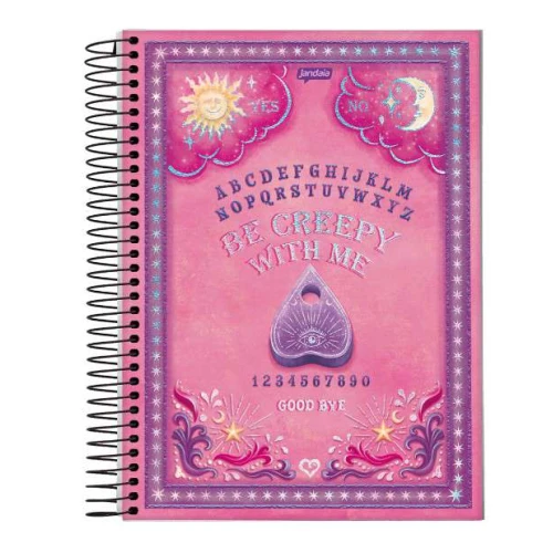 Caderno Espiral 11 Spook Love 80 Folhas - Jandaia