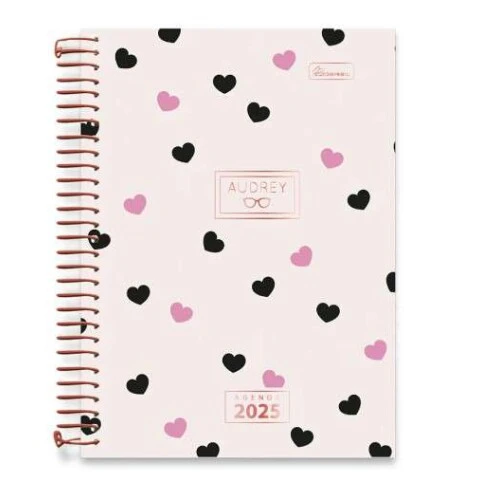 Caderno Espiral Audrey 80 Folhas - Cadersil