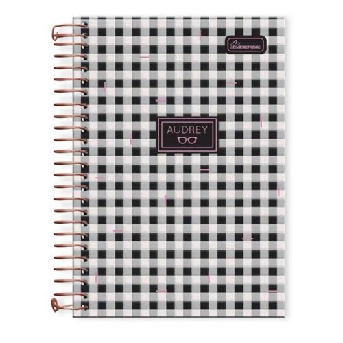 Caderno Espiral Audrey 80 Folhas - Cadersil