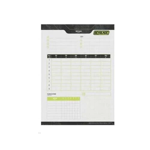 Caderno Espiral Beyblade 1 matéria 80 Folhas - Jandaia