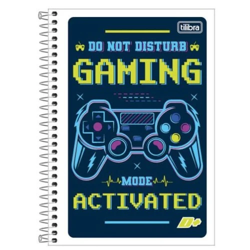 Caderno Espiral Capa flexível D+ 96 Folhas - Tilibra Caderno Espiral Capa flexível D+ 96 Folhas - Tilibra