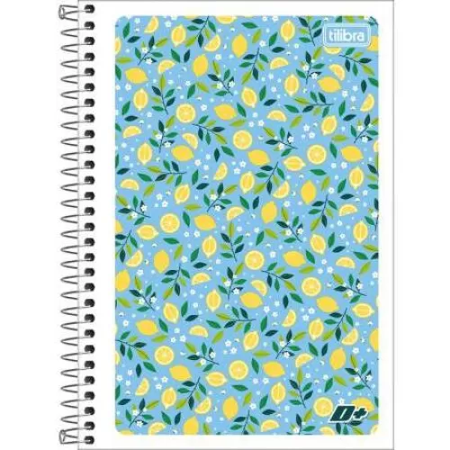 Caderno Espiral D+ capa Flexível 48 Folhas