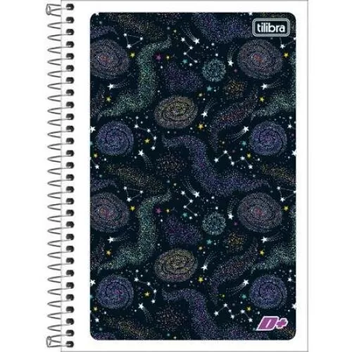 Caderno Espiral D+ capa Flexível 48 Folhas