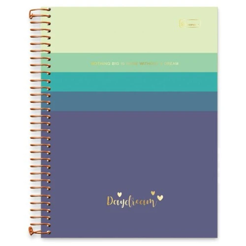 Caderno Universitário 11 Day Dream 80 Folhas - Cadersil