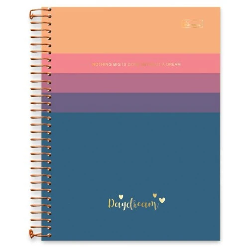 Caderno Universitário 11 Day Dream 80 Folhas - Cadersil