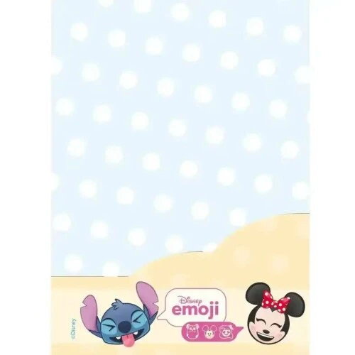 Caderno Espiral Disney Emoji 1 matéria 80 Folhas - Jandaia