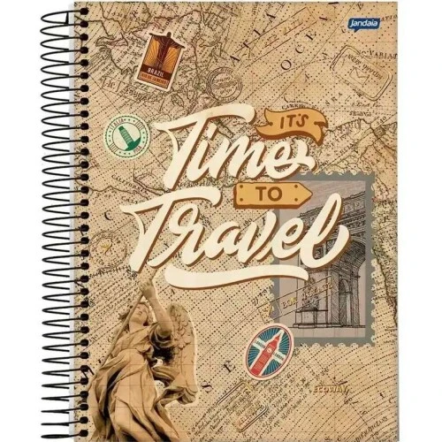 Caderno Espiral EcoWay 1 matéria 80 Folhas - Jandaia Caderno Espiral EcoWay 1 matéria 80 Folhas - Jandaia