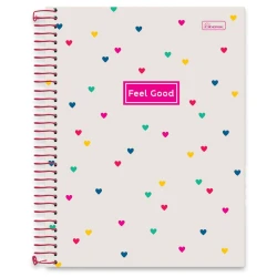 Caderno Universitário Feel Good 80 Folhas - Cadersil