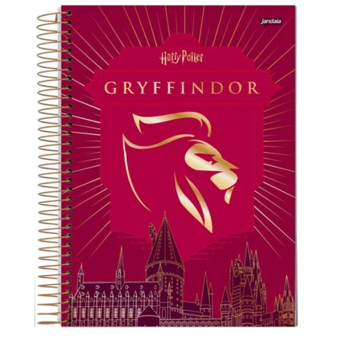Caderno Espiral Harry Potter 1 matéria 96 Folhas - Jandaia