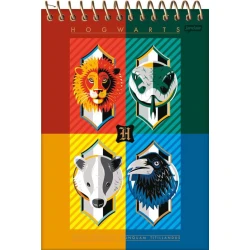 Caderno Espiral Harry Potter 80 Folhas - Foroni