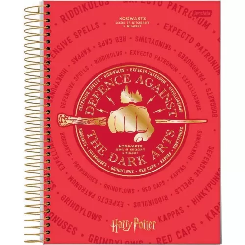 Caderno Espiral Harry Potter 96 Folhas - Jandaia