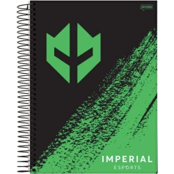 Caderno Espiral Imperial Sports 1 matéria 80 Folhas - Jandaia