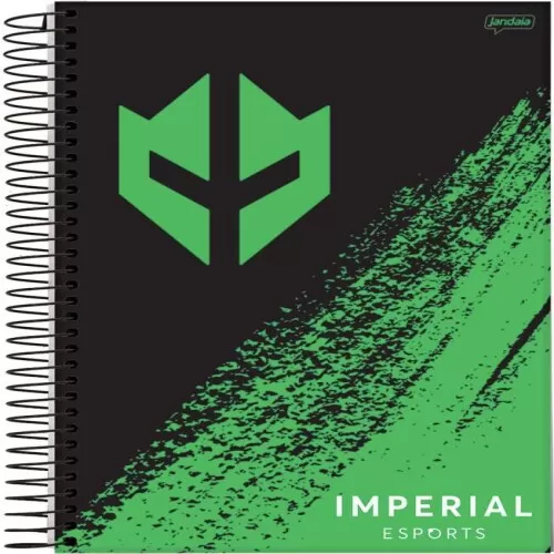Caderno Espiral Imperial Sports 1 matéria 80 Folhas - Jandaia