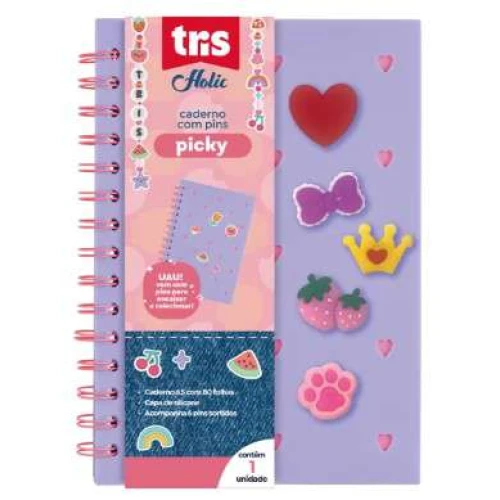 Caderno Espiral Magic 80 folhas - Tilibra