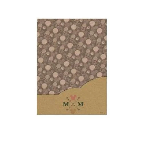 Caderno Espiral Mickey/Minnie Arts Kraft 1 matéria 80 Folhas - Jandaia Caderno Espiral Mickey/Minnie Arts Kraft 1 matéria 80 Folhas - Jandaia