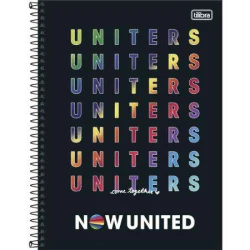 Caderno Universitário Now United 1 matéria 80 Folhas - Tilibra