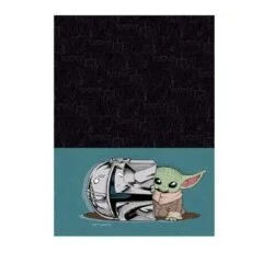 Caderno Espiral Star Wars The Mandalorian 1 matéria 80 Folhas - Jandaia