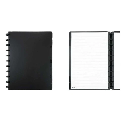 Caderno Inteligente Black Alexandre Herchcovitch 80 Folhas  Caderno Inteligente