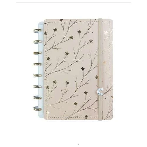 Caderno Inteligente Floral By Giulia Benite 80 Folhas  Caderno Inteligente