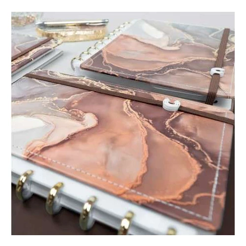 Caderno Inteligente Jasper Marmorizado G 80 Folhas  Caderno Inteligente