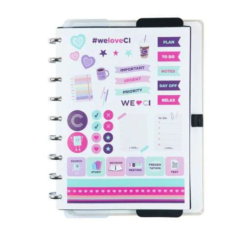 Caderno Inteligente Inteligini 50 Folhas  Caderno Inteligente