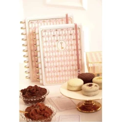 Caderno Inteligente Rose Key  Isa Akkari (Tamanho G / Grande, 80 folhas)