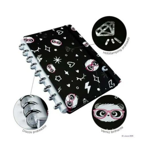 Caderno Inteligente Pandalu STAR A5 | 80 Folhas  Design Premium