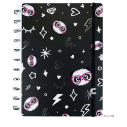 Caderno Inteligente Pandalu Star 80folhas M - Caderno Inteligente