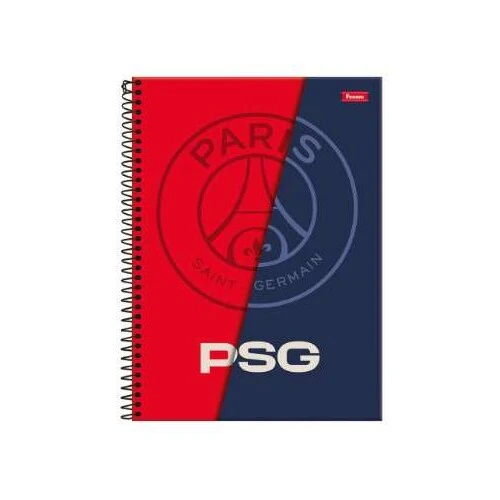 Caderno Paris Saint-Germain 80 Folhas - Foroni