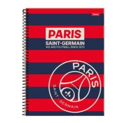 Caderno Paris Saint-Germain 80 Folhas - Foroni