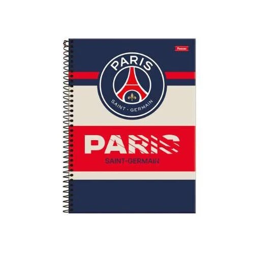 Caderno Paris Saint-Germain 80 Folhas - Foroni