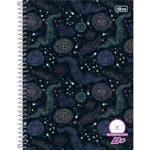 Caderno Quadriculado D+ 96 folhas - Tilibra