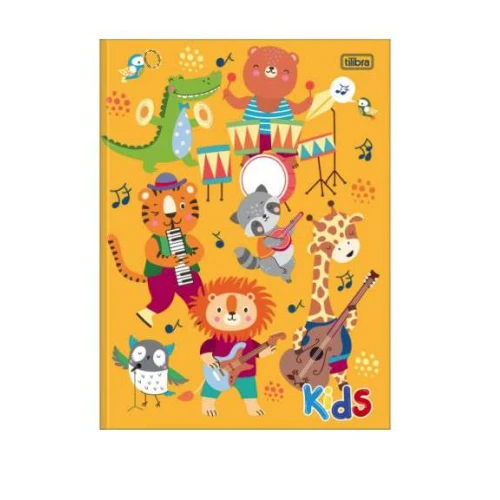 Caderno Quadriculado Kids CD 40 folhas - Tilibra