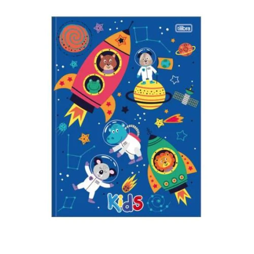 Caderno Quadriculado Kids CD 40 folhas - Tilibra