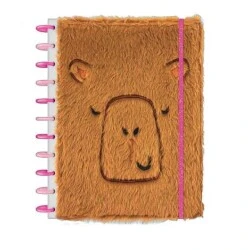 Caderno Tilidisco Capivara 10 matérias 160 Folhas  Tilibra Pelúcia